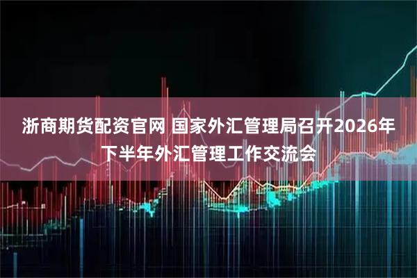 浙商期货配资官网 国家外汇管理局召开2026年下半年外汇管理工作交流会